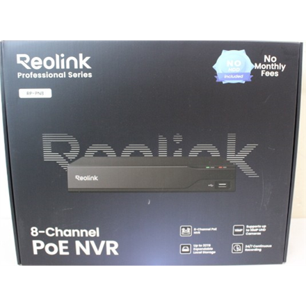SALE OUT. Reolink RP-PN8 12-Channel* PoE NVR for 24/7 Continuous Recording | Reolink 12-Channel PoE NVR for 24/7 Continu