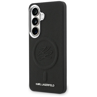 Karl Lagerfeld Embossed Ring Initials MagSafe Case for Samsung Galaxy S26+ - Black
