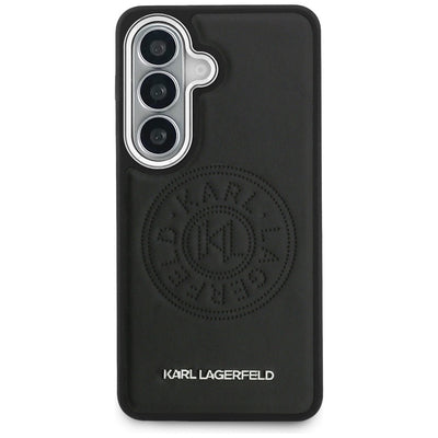 Karl Lagerfeld Perforated KL MagSafe Case for Samsung Galaxy S26 - Black