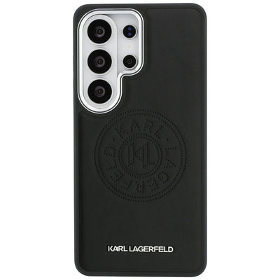 Karl Lagerfeld Perforated KL MagSafe Case for Samsung Galaxy S26 Ultra - Black