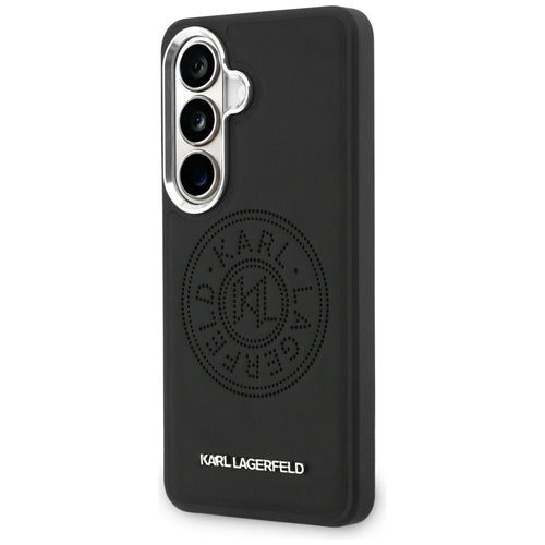 Karl Lagerfeld Perforated KL MagSafe Case for Samsung Galaxy S26+ - Black