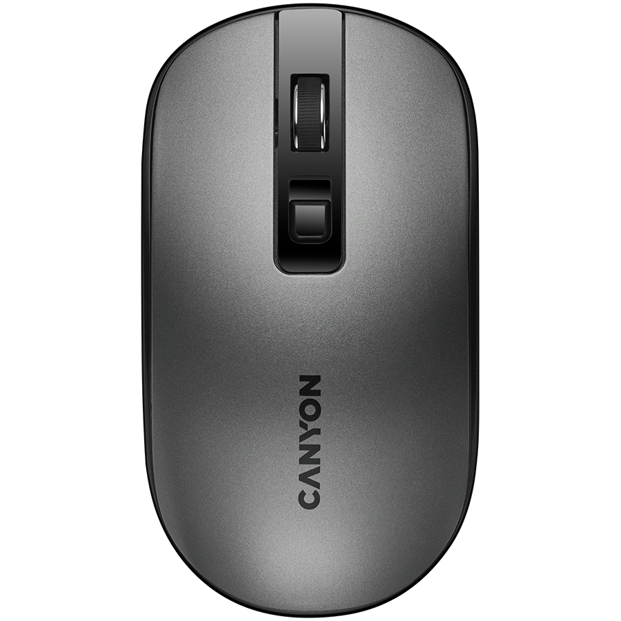 CANYON MW-18, 2.4GHz Wireless Rechargeable Mouse with Pixart sensor, 4keys, Silent switch for right/left keys,DPI: 800/1200/1