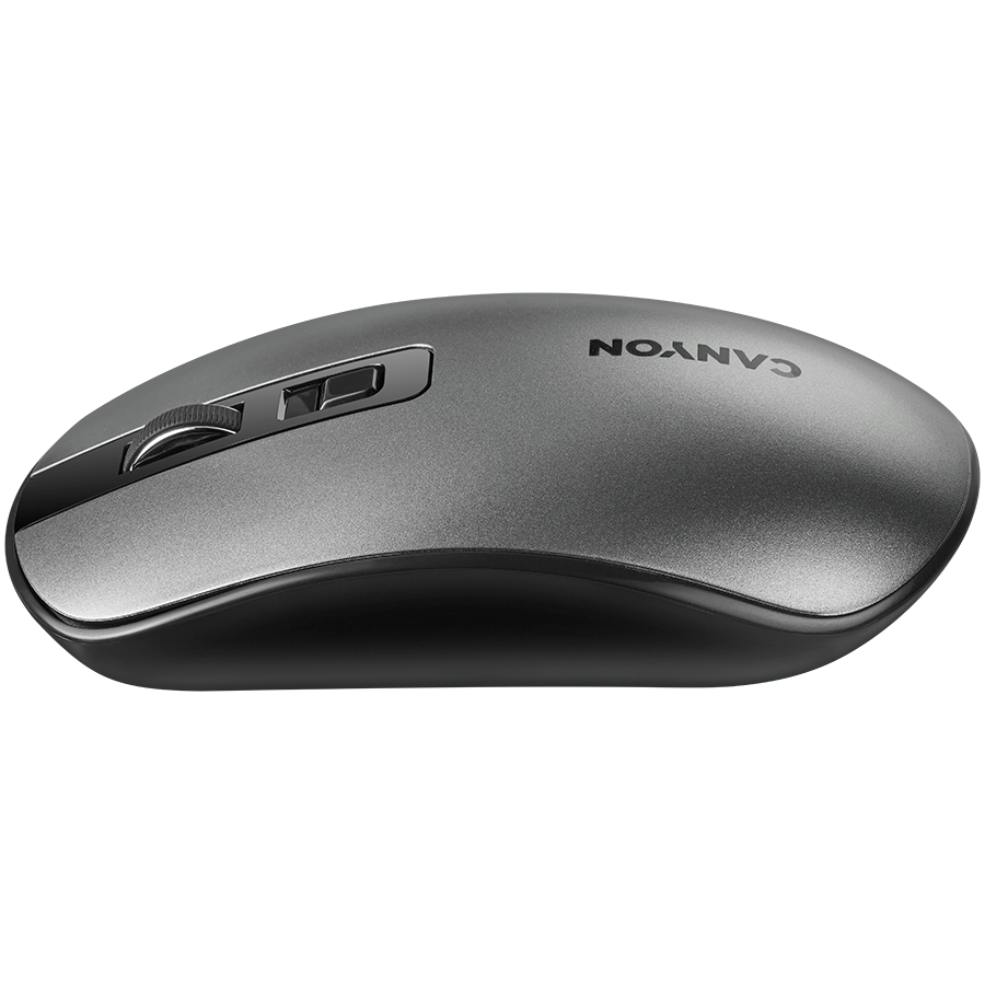 CANYON MW-18, 2.4GHz Wireless Rechargeable Mouse with Pixart sensor, 4keys, Silent switch for right/left keys,DPI: 800/1200/1