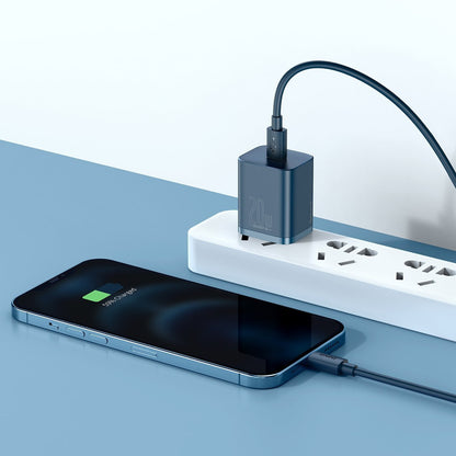 Baseus Super Si Quick Charger 1C 20W with USB-C cable for Lightning 1m (blue) - Product Image 9