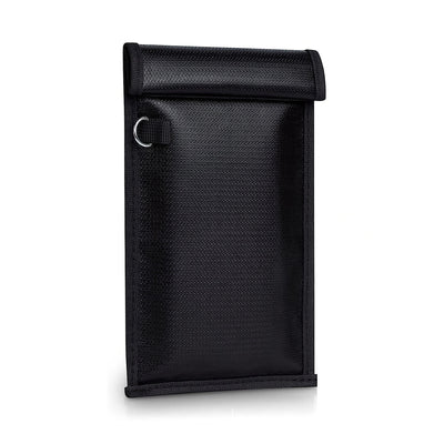 Fireproof RFID Phone Case OTN-27 with Signal Blocker 27x12.3 cm - Black — Hurtel