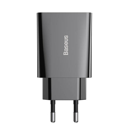 Baseus Speed Mini Quick Charger, USB-C, PD, 3A, 20W (black) - Product Image 2