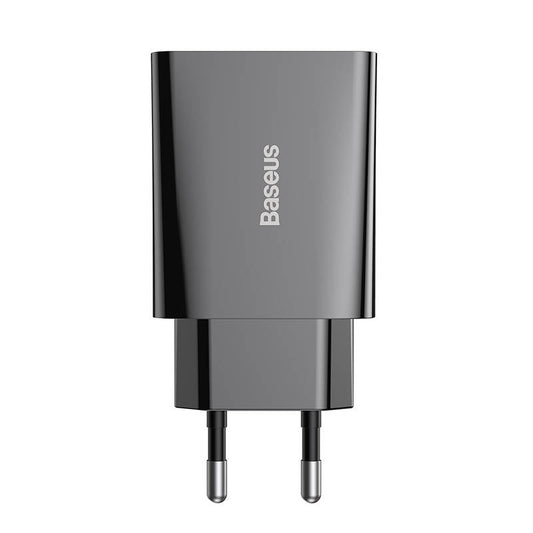 Baseus Speed Mini Quick Charger, USB-C, PD, 3A, 20W (black) - Product Image 2