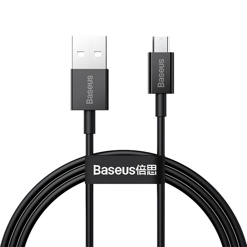 Baseus Superior Series Cable USB to micro USB, 2A, 1m (black) - Product Image 2