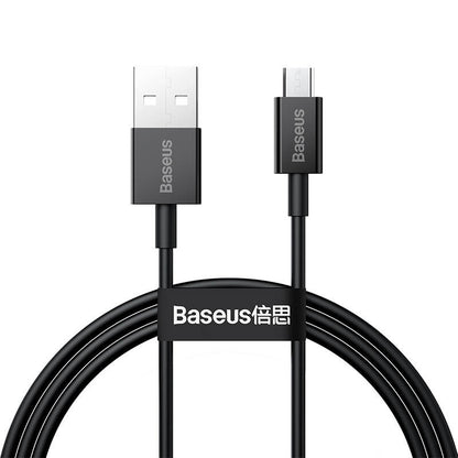 Baseus Superior Series Cable USB to micro USB, 2A, 1m (black) - Product Image 2