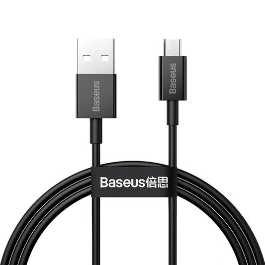 Baseus Superior Series Cable USB to micro USB, 2A, 1m (black) - Product Image 2