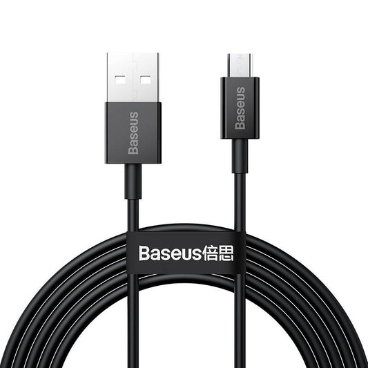 Baseus Superior Series Cable USB to micro USB, 2A, 2m (black) - Product Image 2