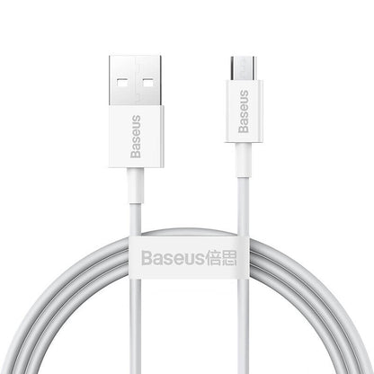 Baseus Superior Series Cable USB to micro USB, 2A, 1m (white) - Product Image 2