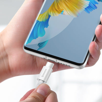 Baseus Superior Series Cable USB-C to USB-C, 100W, 1m (white) - Product Image 8