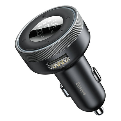 Baseus Enjoy Car Wireless MP3 Charger, Bluetooth 5.0, microSD, AUX (black) - Product Image 5