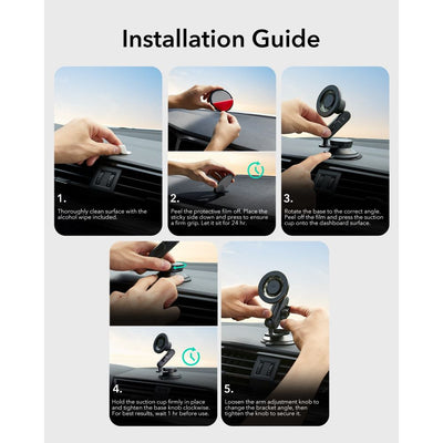 ESR OmniLock MagSafe Cockpit Car Mount - Black