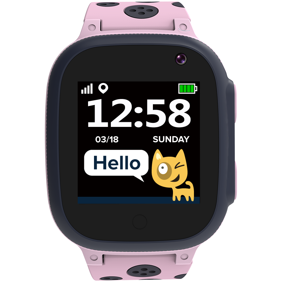 CANYON Sandy KW-34, Kids smartwatch, 1.44 inch colorful screen, GPS function, Nano SIM card, 32+32MB, GSM(850/900/1800/1900MH