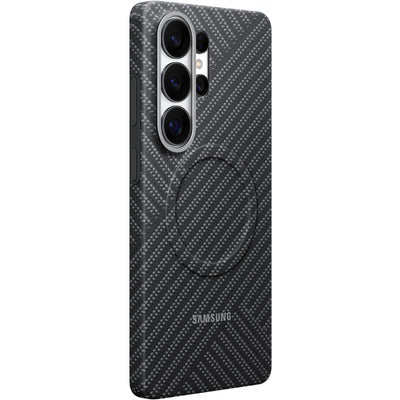 Samsung Carbon Magnet Case for Samsung Galaxy S26 Ultra, MagSafe Compatible - Gray