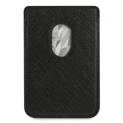 Portfel magentyczny Karl Lagerfeld Wallet CardSlot Saffiano Choupette Head MagSafe na telefon - czarny