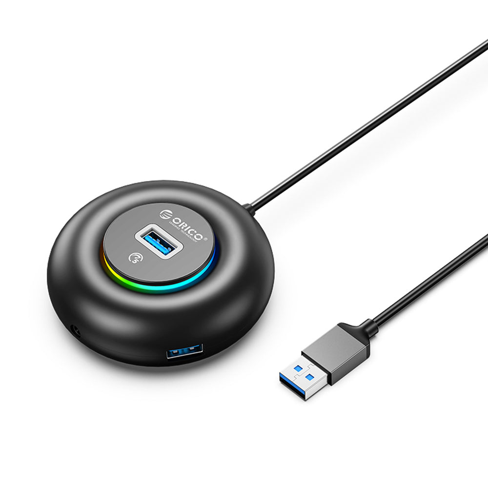 USB-A (male) || USB-A (female) || mini jack 3.5 mm (female) \ 1.8 m — Orico