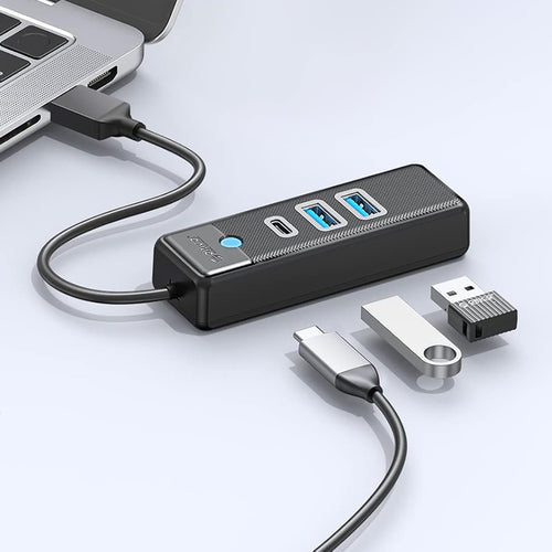 USB-A (male) || USB-A (female) || USB-C (female) \ 1 m — Orico