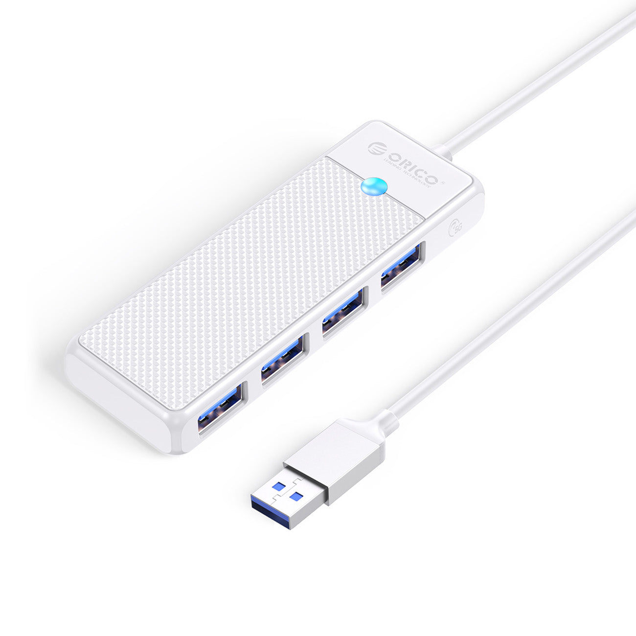 USB-A (male) || USB-A (female) \ 0.15 m \ White — Orico