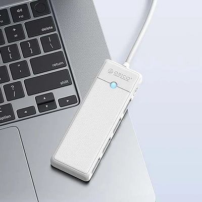 USB-A (female) || USB-C (męski) \ 0.5 m \ White — Orico