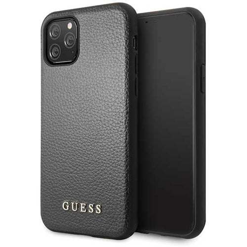 Etui Guess Iridescent na iPhone 11 Pro Max - czarne