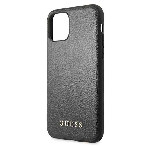 Etui Guess Iridescent na iPhone 11 Pro Max - czarne