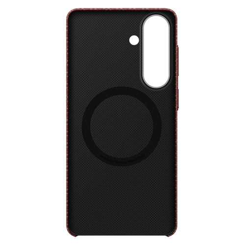 Samsung Carbon Magnet Case for Samsung Galaxy S26+, compatible with MagSafe - red