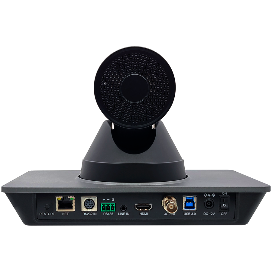 Prestigio Solutions Video Conferencing 4K PTZ Camera: 4K, 8.5MP, No mic, Connection via HDMI 2.0, USB 3.0 or RJ45