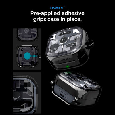 Spigen Ultra Hybrid Zero One Case for Samsung Galaxy Buds 4 / 4 Pro - Black