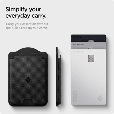 Spigen Urban Fit MagSafe Magnetic Phone Wallet - Black