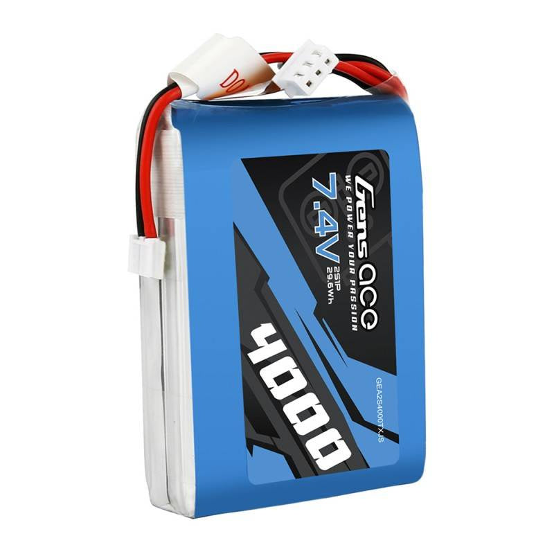 Gens Ace 4000mAh 7.4V 1C LiPo battery - Product Image 4