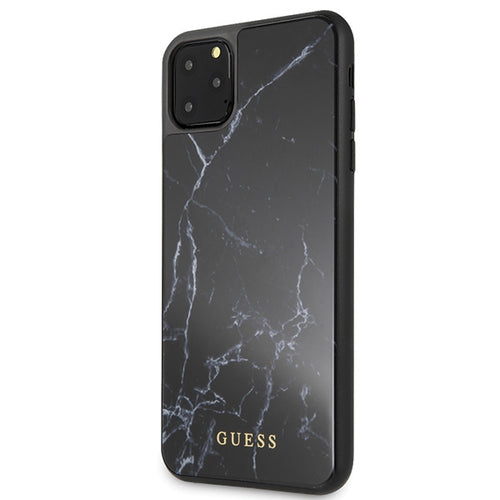 Etui Guess Marble na iPhone 11 Pro Max - czarne