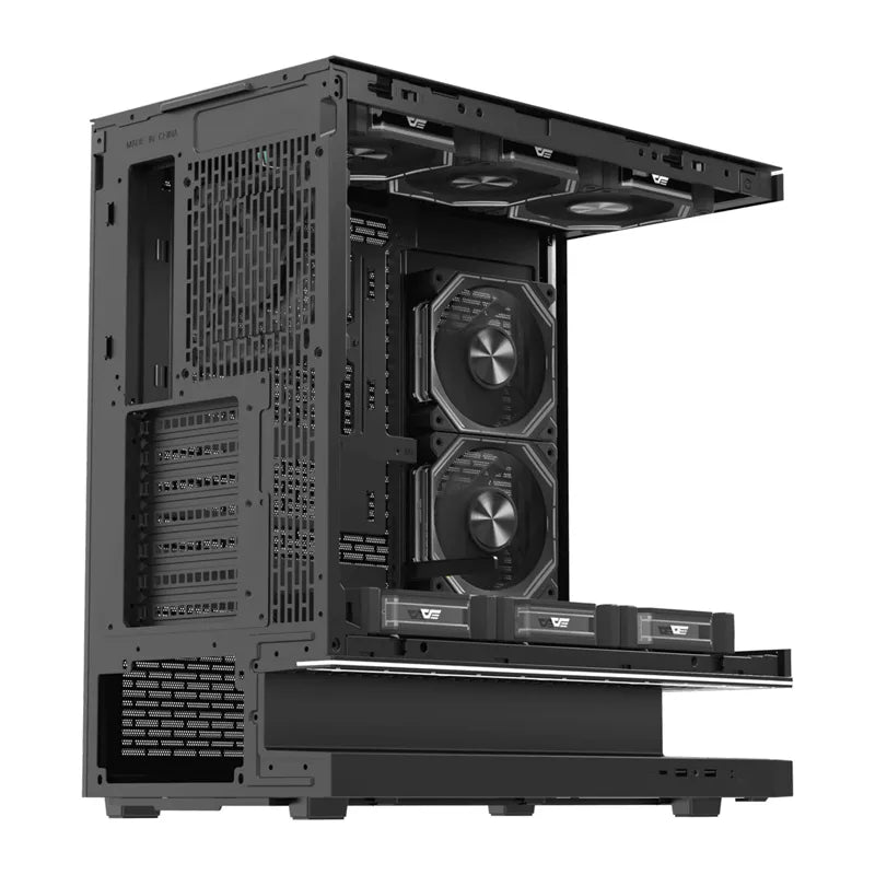 Computer case DarkFlash F1 +6 Fans (Black) - Image 2