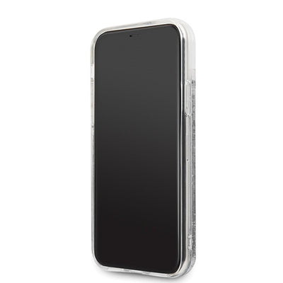 Etui Karl Lagerfeld Iconic Glitter na iPhone 11 Pro - czarne