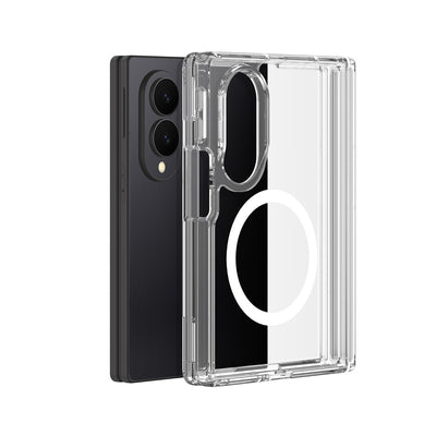 Dux Ducis Clin Mag Case for Samsung Galaxy Z Fold 8 Wide Compatible with MagSafe - Transparent