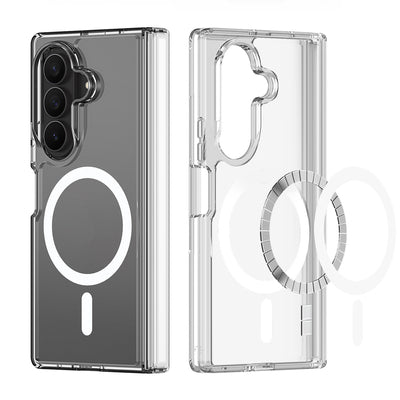 Dux Ducis Clin Mag Case for Samsung Galaxy Z Fold 8 / Z Fold 7 Compatible with MagSafe - Transparent