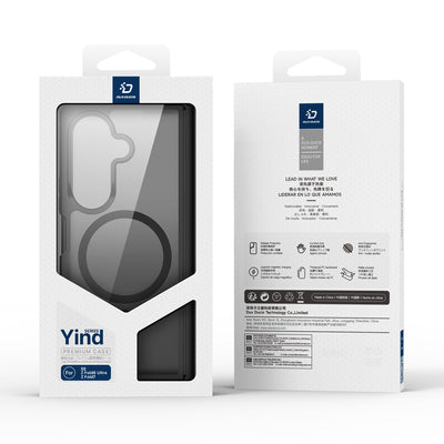 Dux Ducis Yind Case for Samsung Galaxy Z Fold 8 / Z Fold 7 - Black