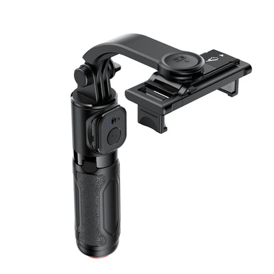 Acefast E42 Selfie Stick with Automatic Tripod and Bluetooth Remote Control 63 cm - Black