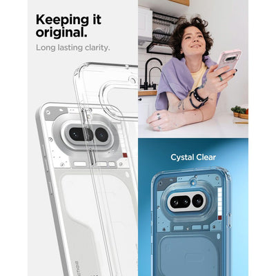 Spigen Ultra Hybrid Case for Nothing Phone 4A - Transparent