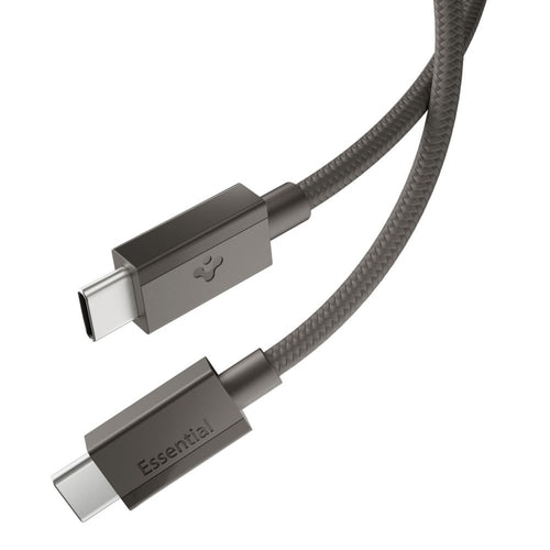 Spigen Essential EB6015CC USB-C Cable 60W 150 cm - Dark Gray