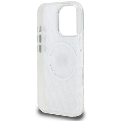 Karl Lagerfeld IML Karl Head Logo MagSafe Case for iPhone 16 Pro - Gray