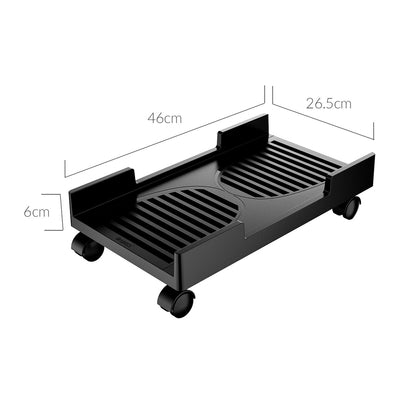 Orico CPB3 computer stand on wheels, load capacity 20 kg - black