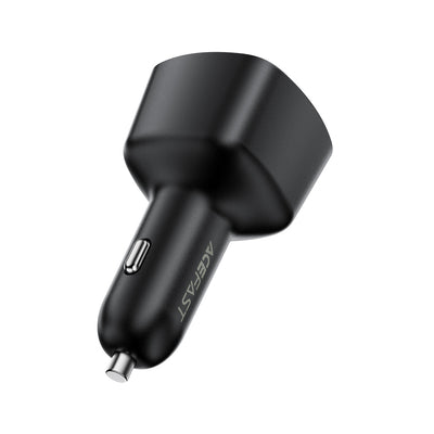 Acefast B18 200W Car Charger 2x USB-C + USB-A - Black