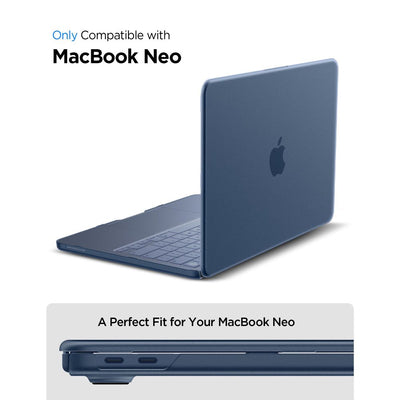 Spigen AirSkin Case for MacBook Neo 13" 2026 - Matte Navy Blue