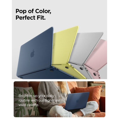Spigen AirSkin Case for MacBook Neo 13" 2026 - Matte Navy Blue