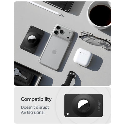 Spigen AirFit 2 2-Pack Case for Apple AirTag 1/2 - Black