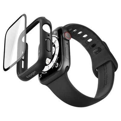 Spigen Thin Fit 360 Case for Apple Watch 44mm - Black