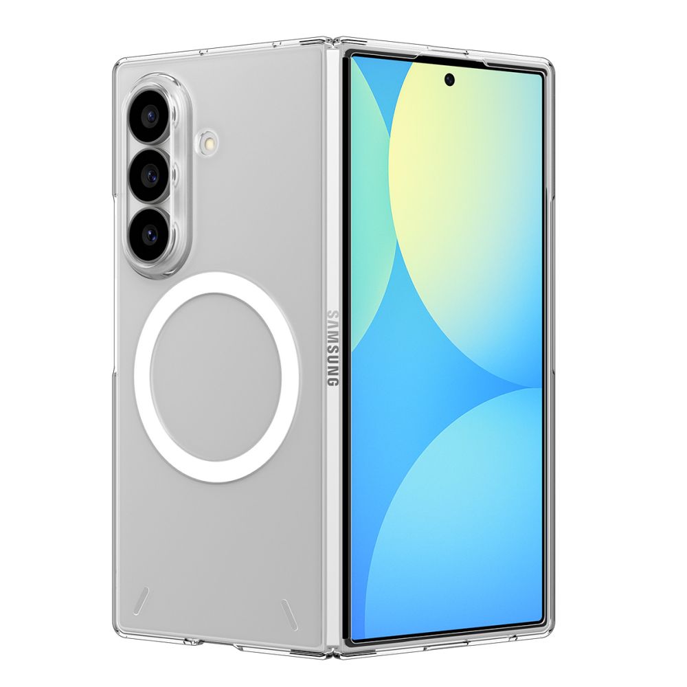 Spigen AirSkin MagFit Case for Samsung Galaxy Z Fold 8 Ultra - Clear and White